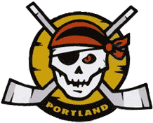 Portland Pirates 1998 99-1999 00 Alternate Logo iron on transfers for clothing